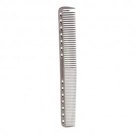 Stainless Steel Hair Comb Professional Hair Salon Hairdressing Steel Comb Hair Cutting Metal Comb Silver