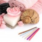 10pcs Fragrance Ear Candles Healthy Care Natural Ingredients Ear Treatment Ear Wax Removal Cleaner Ear Coning Treatment