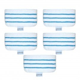 5 Pack Mop Pads Replacement for Black + Decker Steam Mop FSM1610/ FSM1630 Washable Mopping Pad Accessories