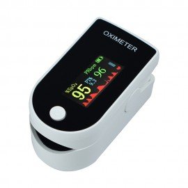 Household Finger O-ximeter Pulse Rate Perfusion Index SPO2 Blood-oxygen Data Measurement OLED Display with Automatic Shutdown Function
