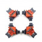 Woodworking 90 Degrees Right Angle Clamp Clip Quick Fixing Picture Frame Corner Clamps