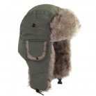 Unisex Men Women Russian Hat Trapper Bomber Warm Trooper Ear Flaps Winter Ski Hat Cap Headwear