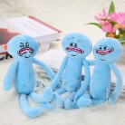 25CM Cute Cartoon Rick Plush Doll Morty Toy Kids Stuffed Toy Accessories Soft Pillow Birthday Gift