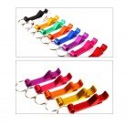 Key Chain Beer Bottle Opener Pocket Metal Metal Split Tool Keychain Bulk Kitchen Bar Tool Accessaries with Claw Bar (Black)