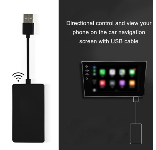 Wireless Wifi Bt Connect USB SmartLink Car Play Dongle Module Navigation Player Mini USB Car play Stick for   iOS Android Auto