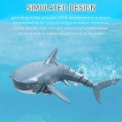 Mini RC Shark Remote Control Toy Swim Toy Underwater RC Boat Electric Racing Boat Spoof Toy Pool