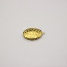 Diy Decoration Material Of Pure Copper Oval Printing Photo Box