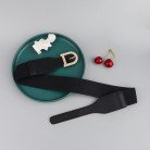 New Retro Fashion Women's Perforation-free Belt Pearl Needle Buckle Elastic Elastic Belt