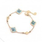 Women's Fashionable And Simple Trefoil Bracelet