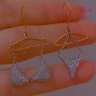 Women's Fashion Bikini Shaped Dangle Earrings