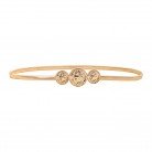 New Product Piercing-free Portrait Buttonhead Metal Women's Spring Waist Chain Elastic Gold Chain With Sexy Skirt