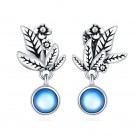 Asymmetrical Earrings Sterling Silver Stud Earrings Jewelry for Women