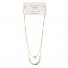 Women's Pearl Moss Code Necklace