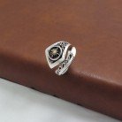 Men's And Women's Fashion Sunray Silver Ring