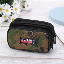 Men's Camouflage Canvas Wear Phone Bag