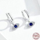 Women's Fashionable Simple Earrings In Sterling Silver