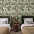 PVC Self-adhesive Flower Wallpaper