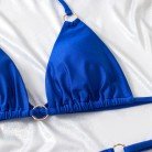 Women's Fashion Simple Solid Bikini Swimsuit