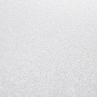 Glossy Opaque Sticker Pasted On Frosted Glass