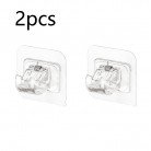 Curtain Hook Telescopic Rod Fixed Clamp Bracket Paste Without Drilling Household