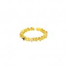 Simple And Luxurious Colored Zircon Ring Female