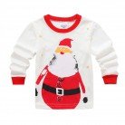 Flower Round Neck Children's Home Wear Two-piece Set