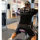 Sports Casual Men's Loose Top Bodybuilding Short Sleeve