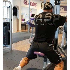 Sports Casual Men's Loose Top Bodybuilding Short Sleeve