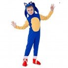 Blue Sonic Hedgehog Clothing Show Performance Clothes