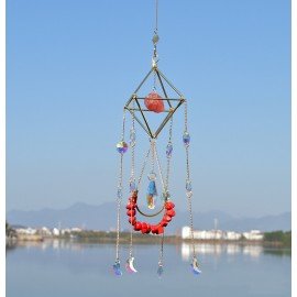 Home Fashion Simple Crystal Gemstone Decorative Pendant