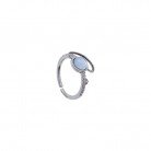 Light Luxury Small Number Fantasy Blue Planet Ring Female