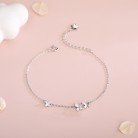 Smooth Butterfly Bracelet Sen Series Small Fresh And Sweet Flower Tassel Bracelet