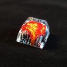 Transparent Key Cap Transparent Mechanical Keyboard 108 Key Programmers