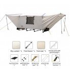 Outdoor Camping Off-site Two-person Tunnel Folding Tent
