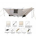 Outdoor Camping Off-site Two-person Tunnel Folding Tent