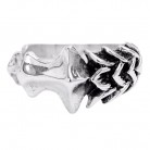 925 Silver European And American Vintage Joint Ring Punk Man