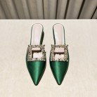 Women's Medium-heeled Shallow Toe Shoes