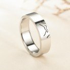 Stainless Steel Lovers Hold The Hand Of Their Son And Grow Ring