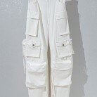 Washed And Torn Work Clothes Jeans