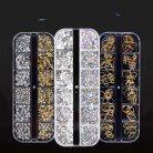 AB Water Diamond Shiny Diamond Long Box Nail Enhancement