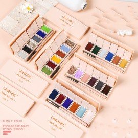 Cream Nail Polish Eye Shadow Bag