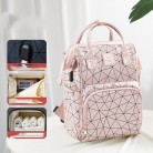 Mommy Bag Multi-functional Mother And Baby Backpack Double Shoulder Large Capacity
